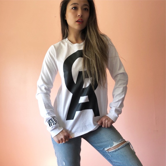 Good American Tops - Good American X VFiles Long Sleeve Tee